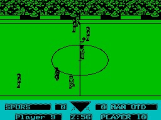 Super Soccer screenshot 4 for ZX Spectrum